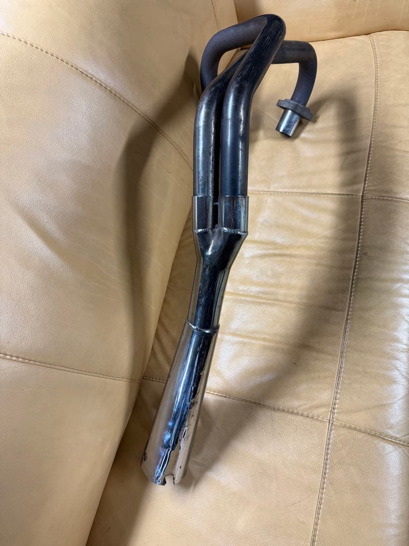 CB250T CB400Tバブ　メガホンマフラー