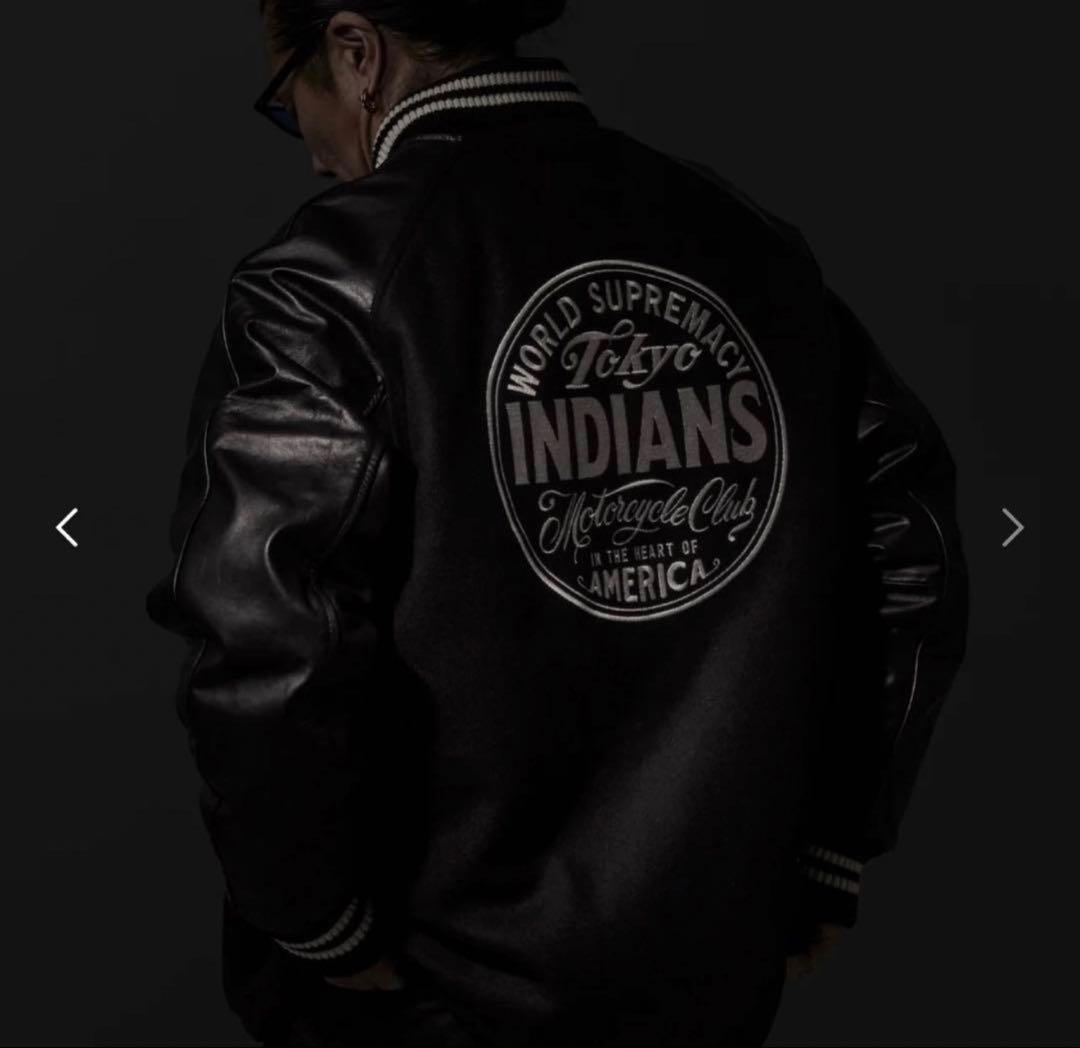 鉄*生様 1st 東京インディアンズ MC Varsity Jacket