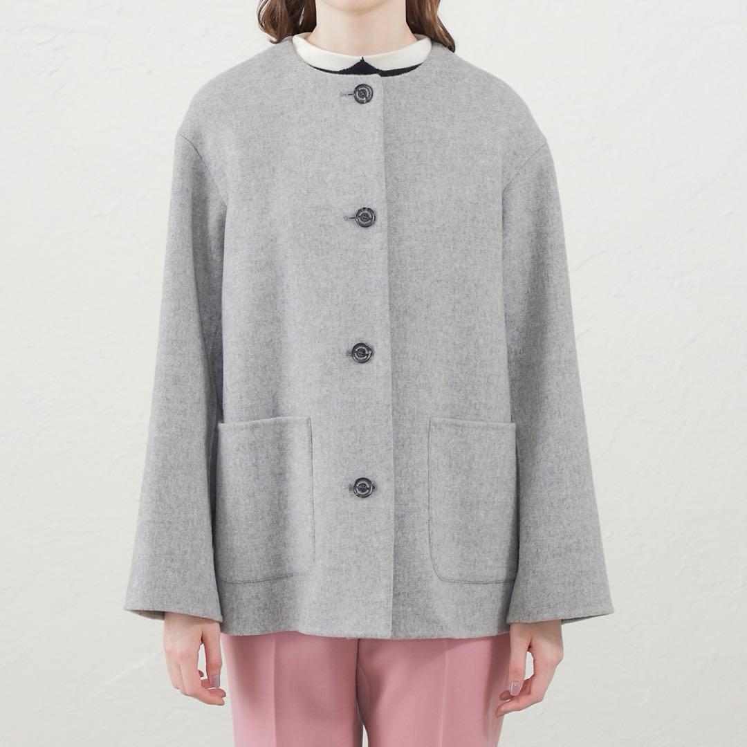 23AW✨【MACKINTOSH PHILOSOPHY 】ノーカラージャケット