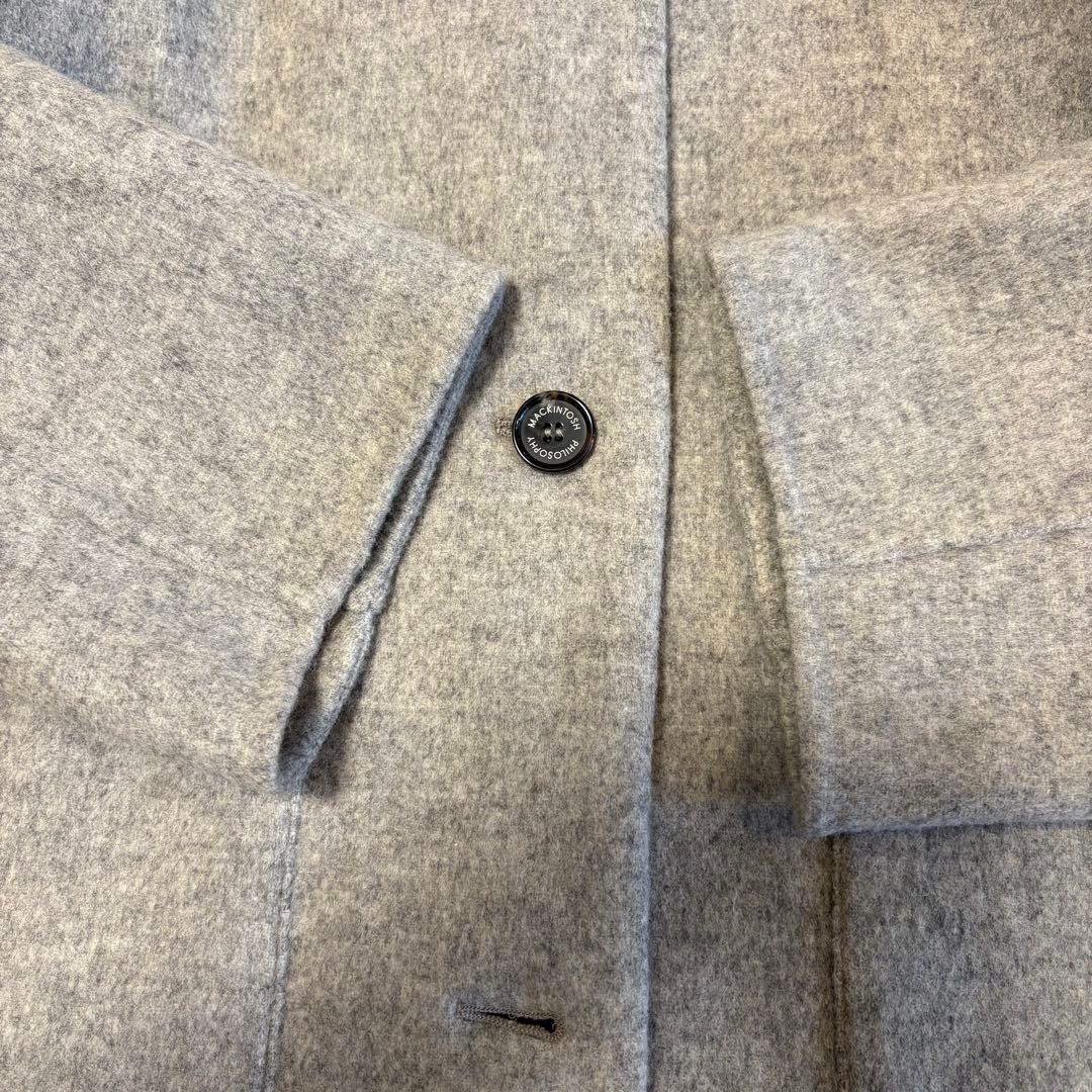 23AW✨【MACKINTOSH PHILOSOPHY 】ノーカラージャケット