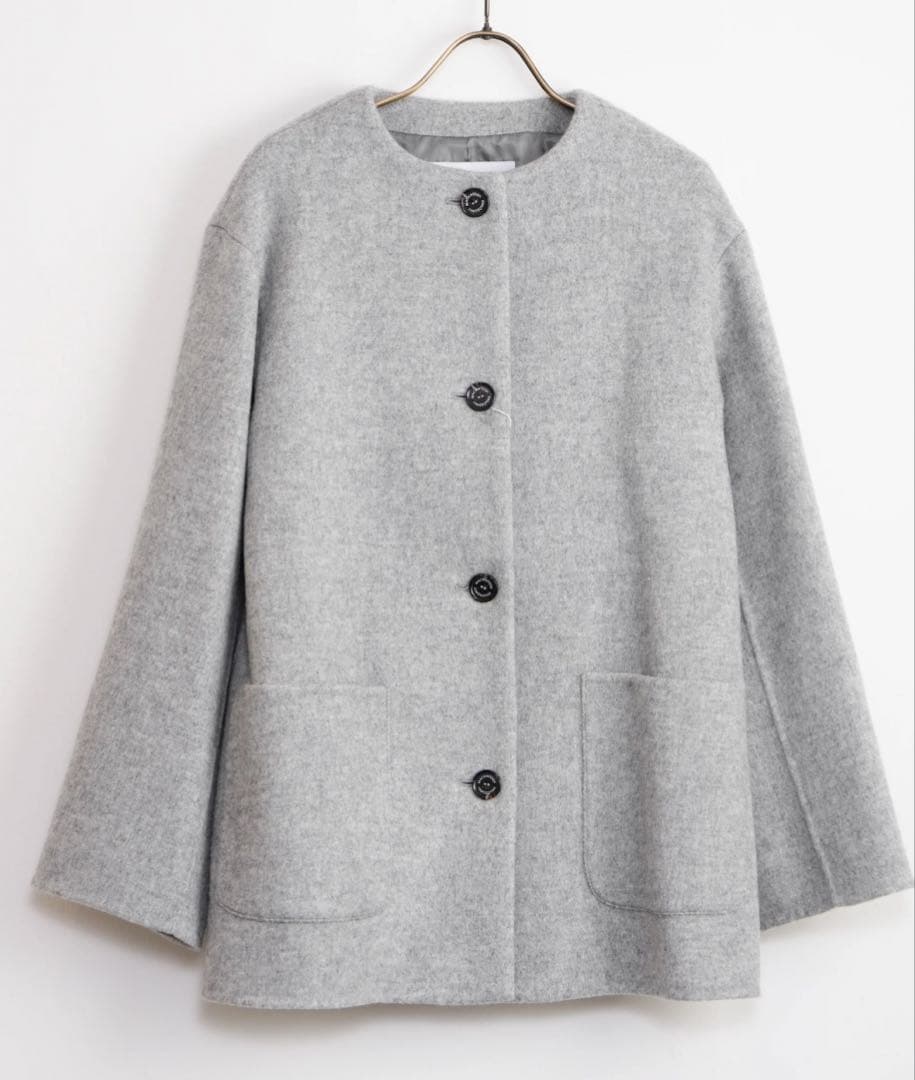 23AW✨【MACKINTOSH PHILOSOPHY 】ノーカラージャケット