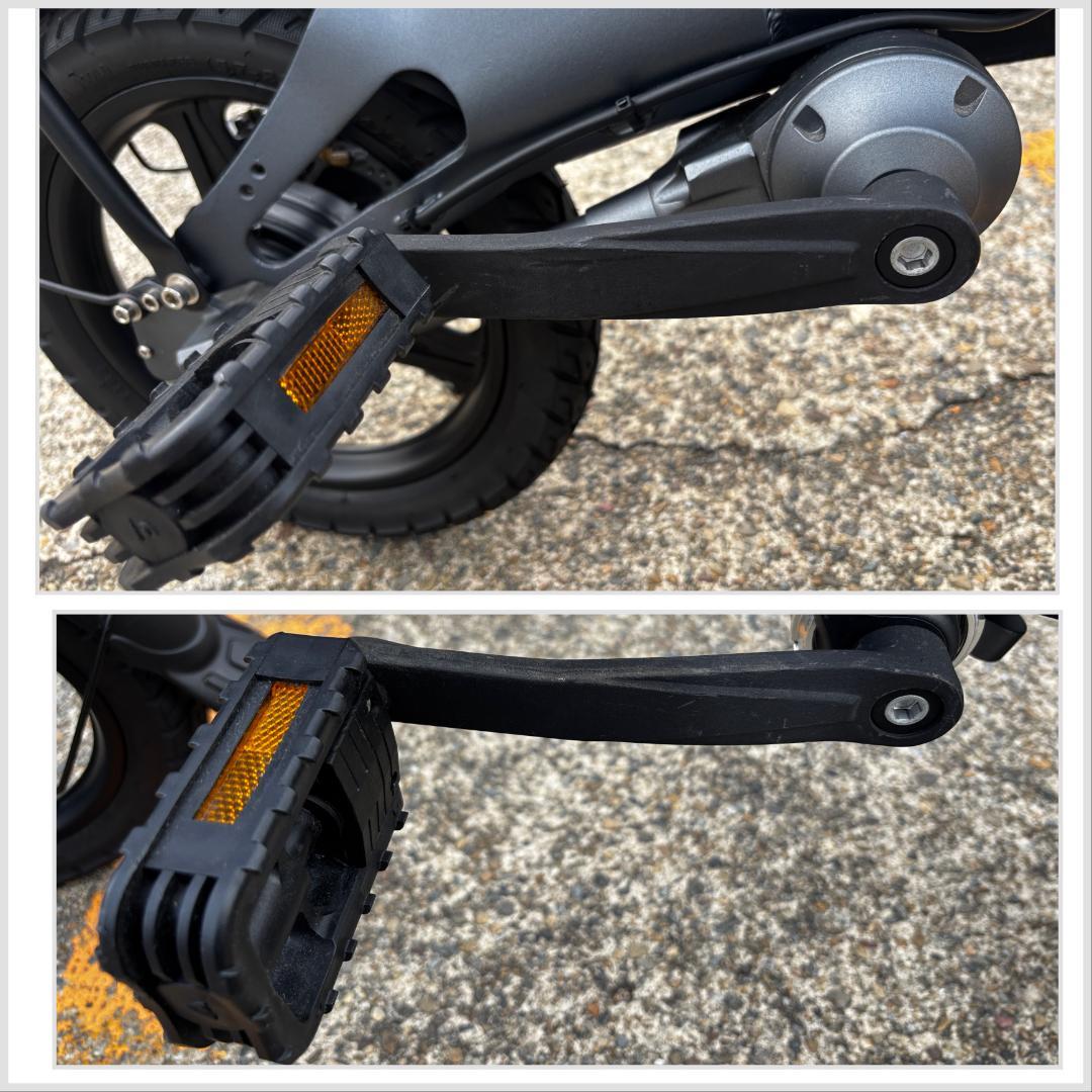 美品G-force G14 チェーンレス電動アシスト 折り畳み 自転車