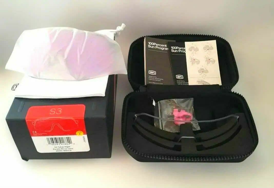 最新版 100% S3 Tokyo Night ワンハンドレッド サングラス