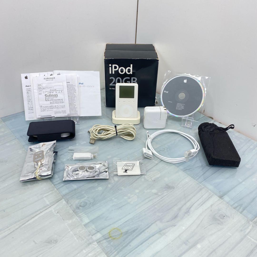 希少　Apple iPod第3世代 20GB 付属品あり