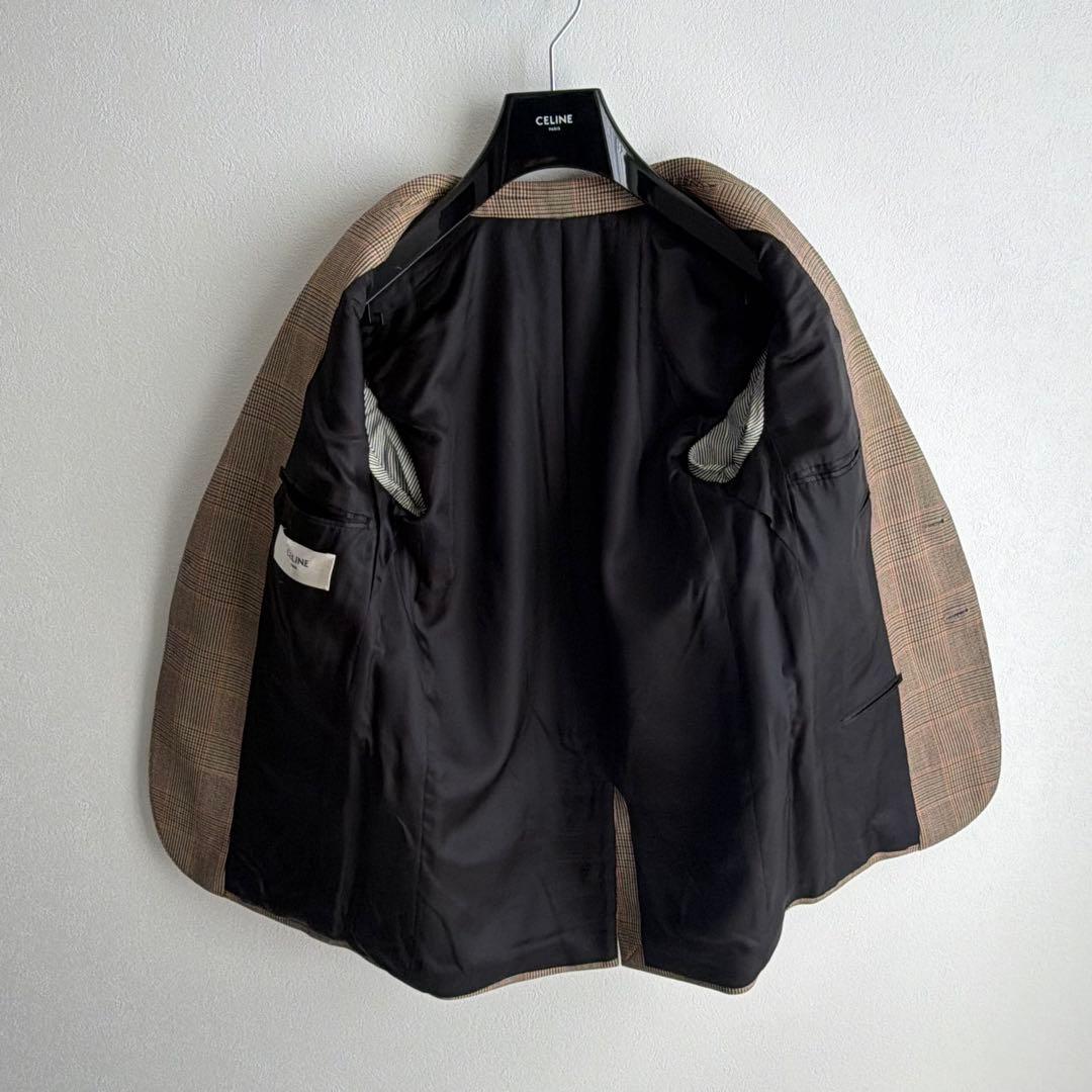 【未使用級✨】CELINE 　テーラードジャケット　エディ　36 ハンガー付き
