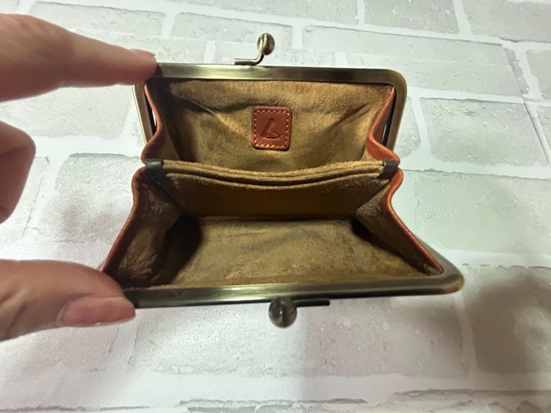 土屋鞄製造所　トーンオイルヌメ がま口 財布