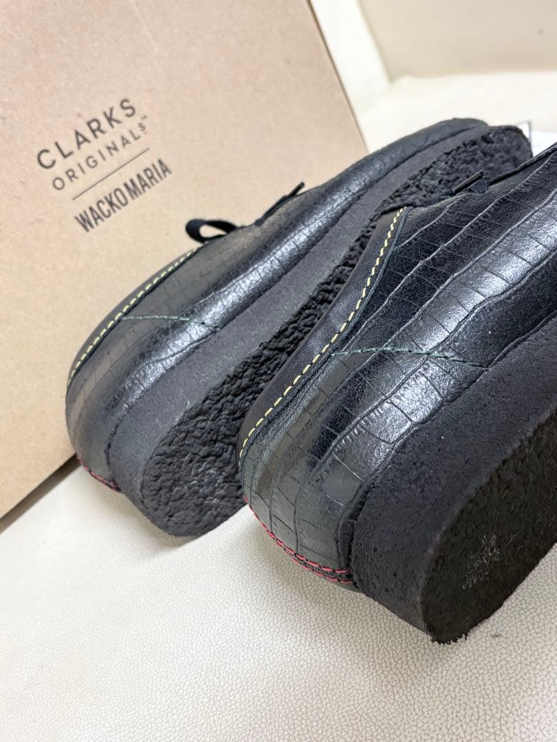 CLARKS WACKO MARIA ワコマリア　クロコ　UK7