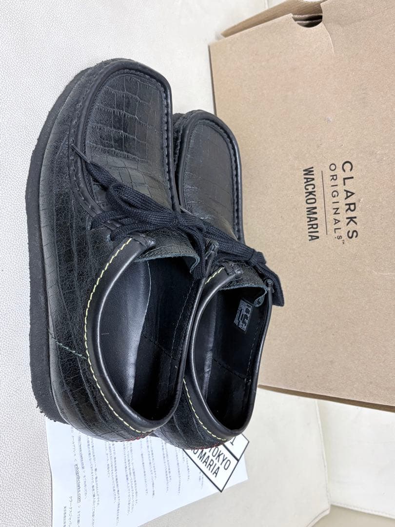 CLARKS WACKO MARIA ワコマリア　クロコ　UK7