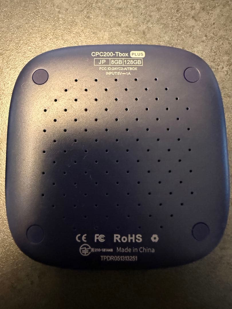 カーナビ Carlinkit CPC200-Tbox Plus 128GB