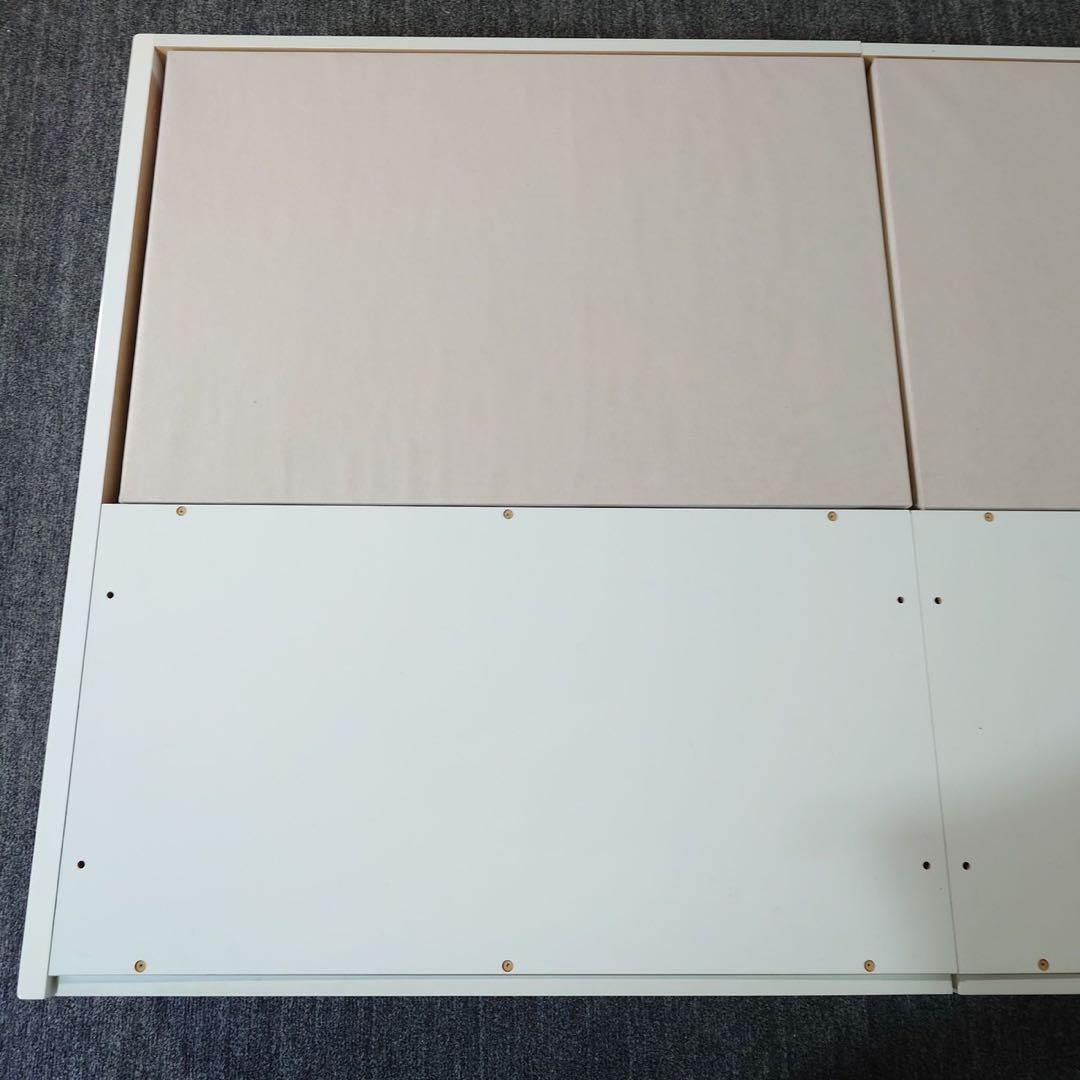 ニトリ ベッドフレーム セミダブル 収納付き シンプル 家具 寝具 K054