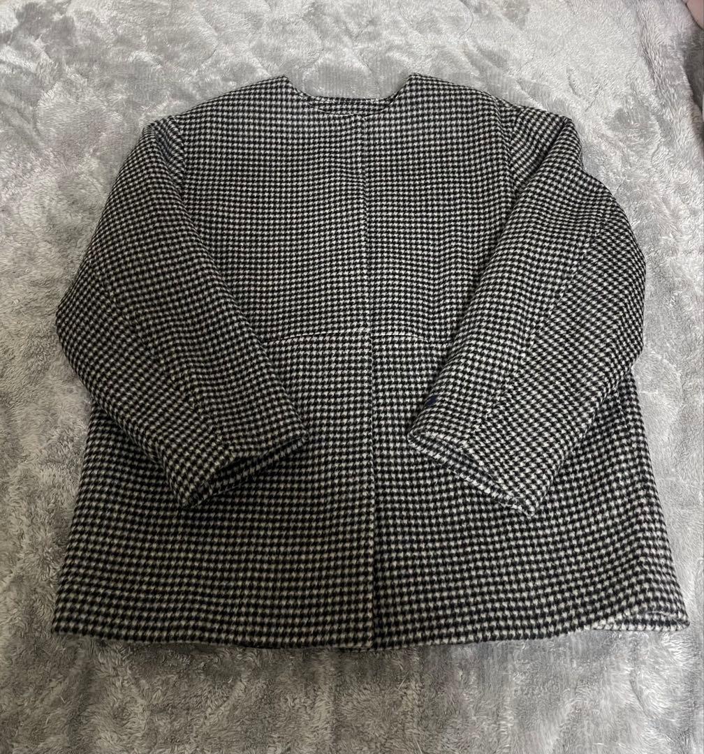 JOURNAL STANDARD relumeノーカラーチェックジャケット美品