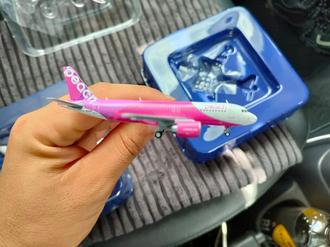 peach航空機モデル 2個セット　A320 1/400