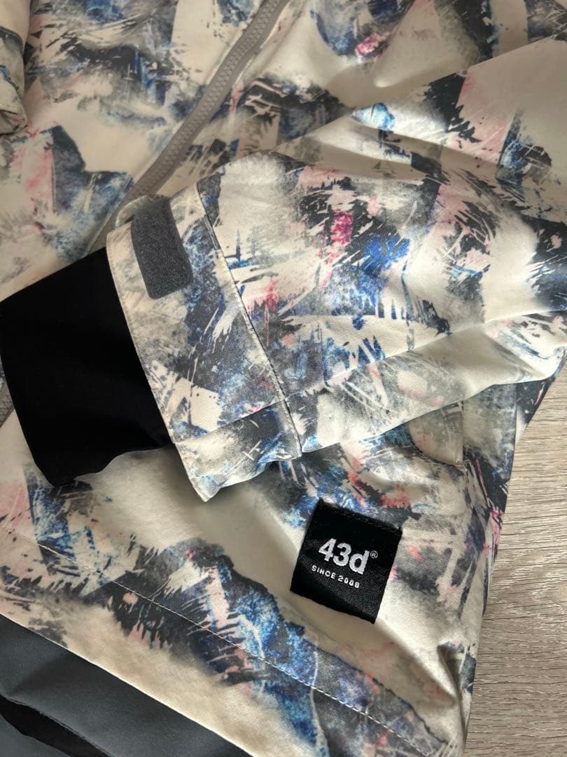 43DEGREES スノーボードウェア 上下セット ジャケット ビブパンツ