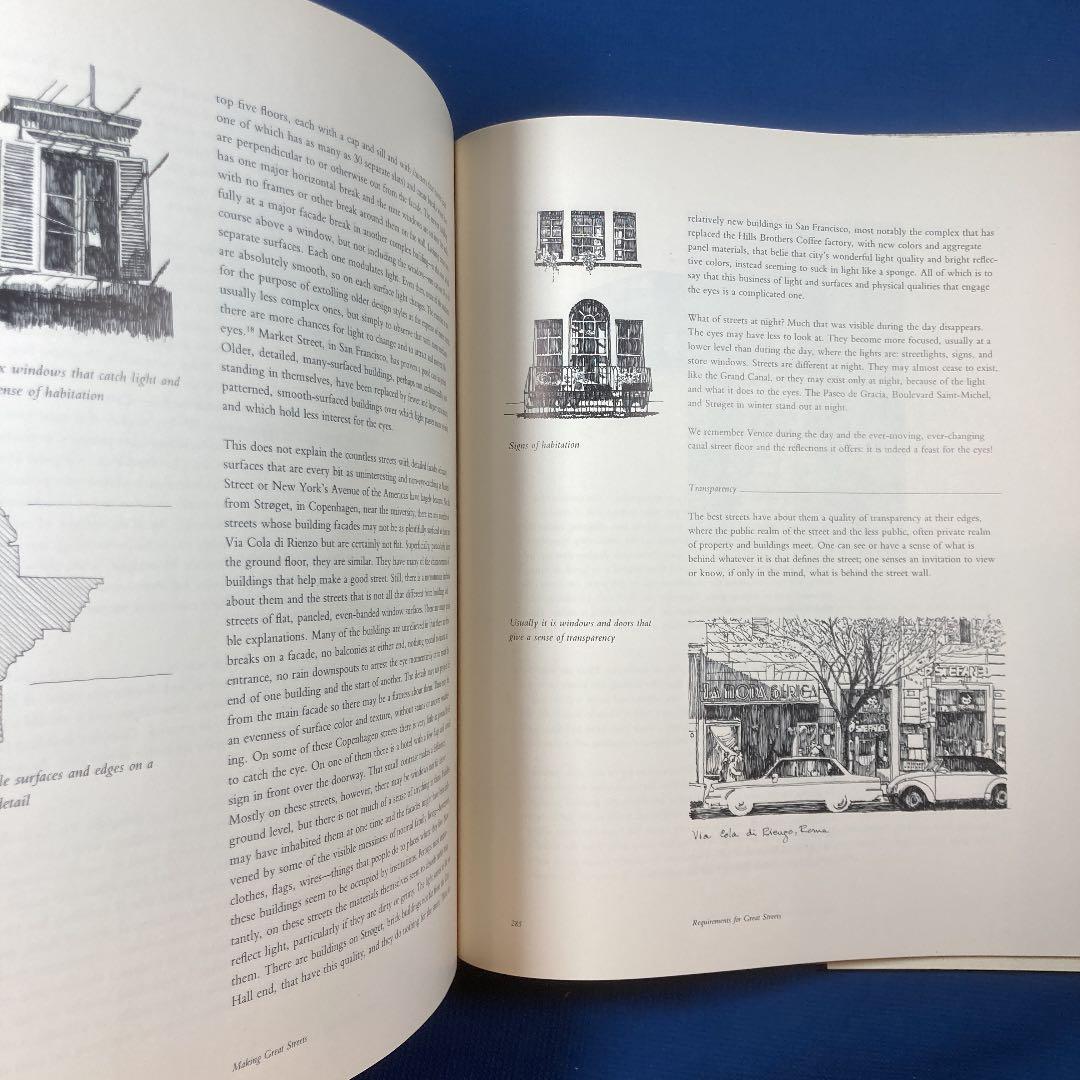 洋書 Great Streets Allan B. Jacobs