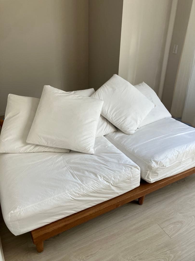 【専用】リセノ AGRA 3人掛けソファ カバー無し