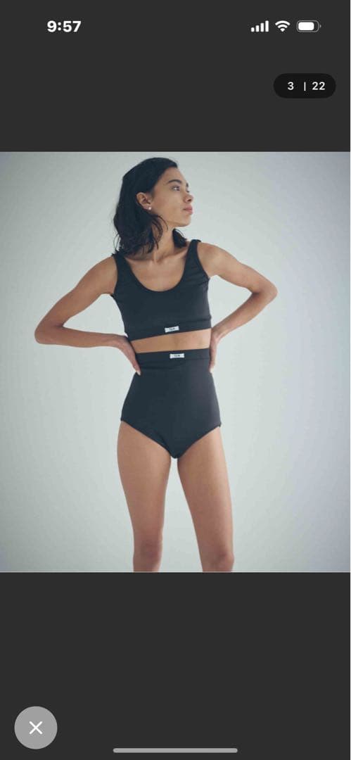 SEAブラック 水着サイズ0