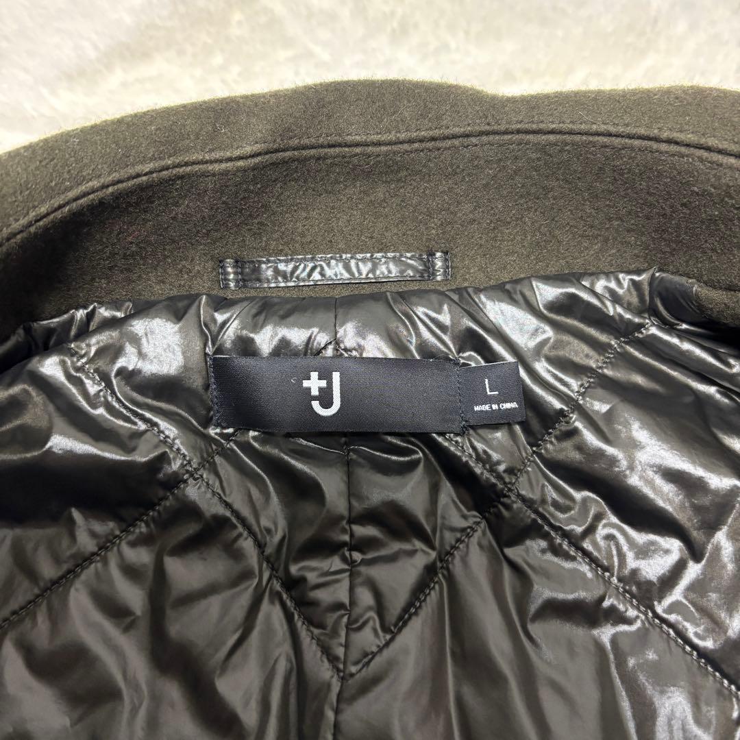 ◆極美品◆ユニクロ+J ウール オーバーサイズ ピーコート jilsander