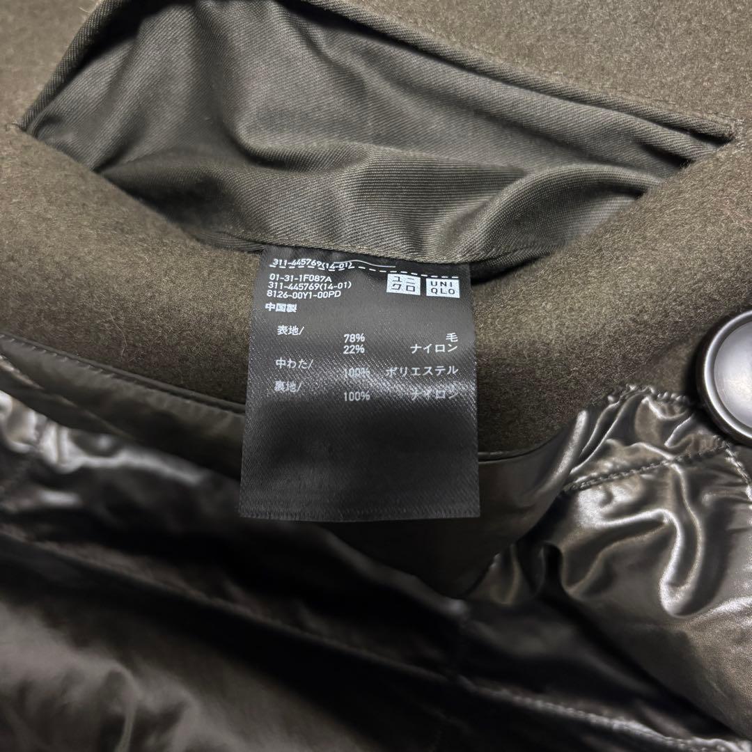 ◆極美品◆ユニクロ+J ウール オーバーサイズ ピーコート jilsander