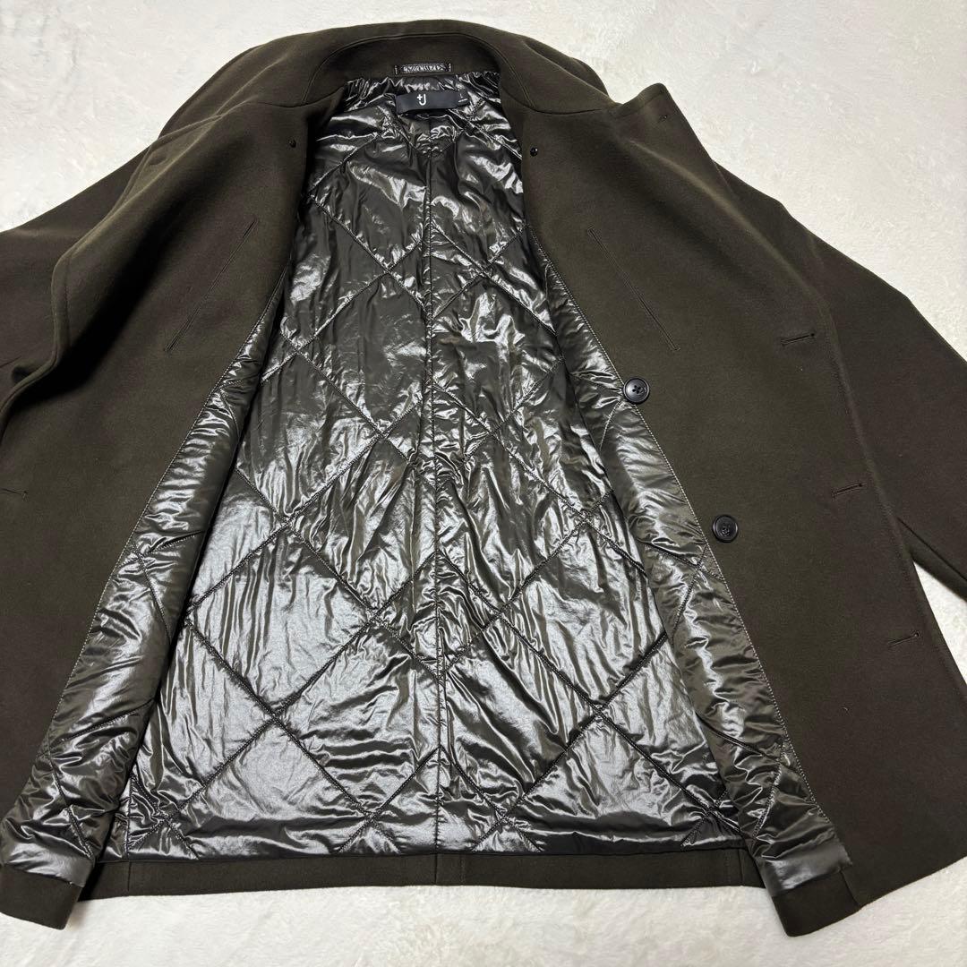 ◆極美品◆ユニクロ+J ウール オーバーサイズ ピーコート jilsander