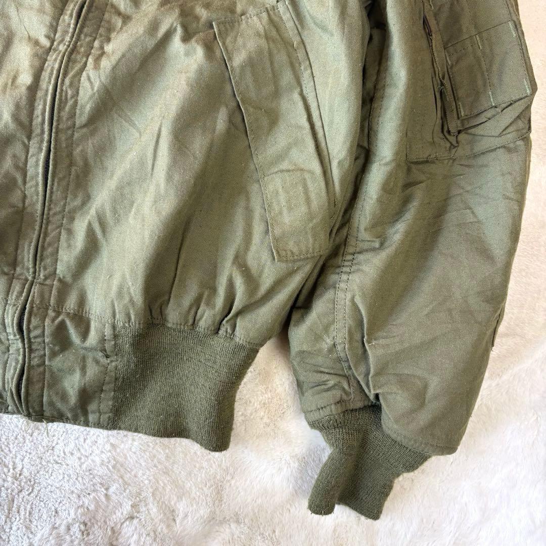 80s 米軍実物　￼タンカース　ミリタリー￼ジャケット￼ L 短丈　USA軍