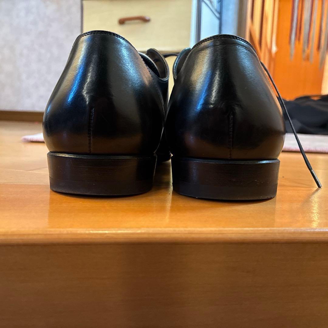 DIOR HOMME バイカラー　ポインテッドレザーシューズ　エディ期