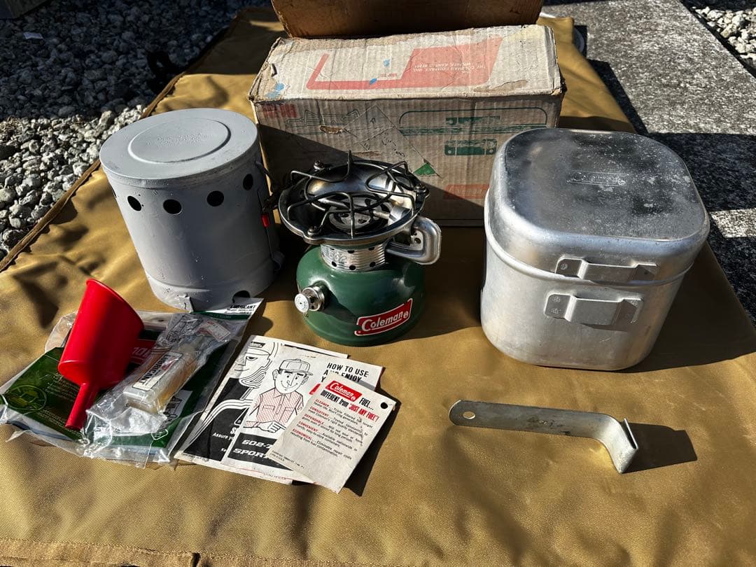 Coleman 502 74年1月製造シングルバーナースポーツスター