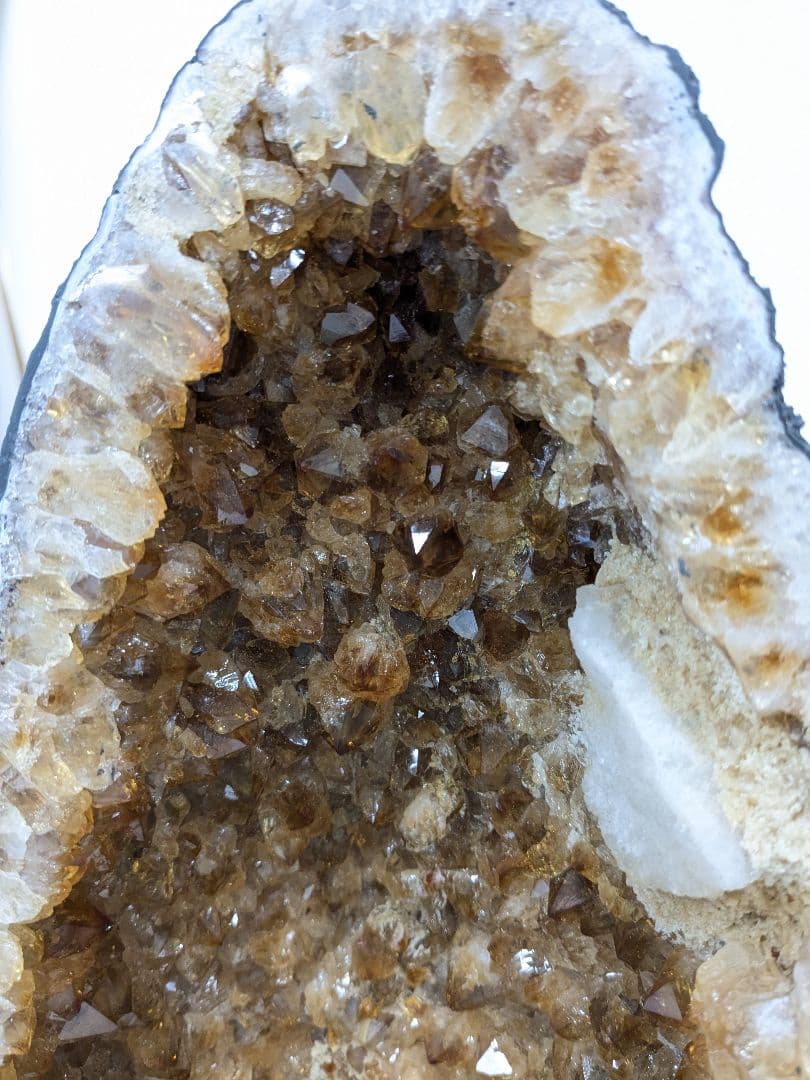 値下　シトリンドーム　高さ35cm