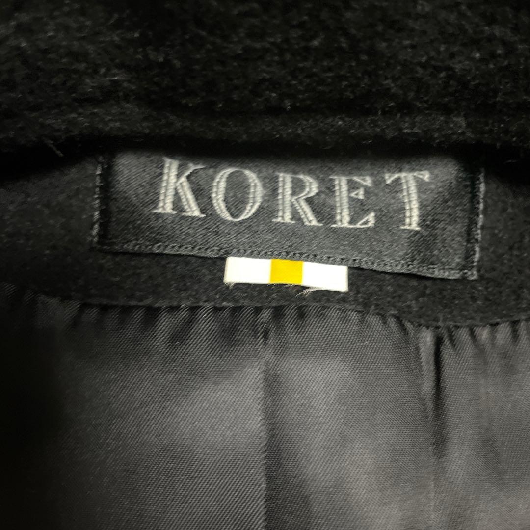 未使用★KORETカシミヤ100%チェスターコートＬレディース★マルイで購入