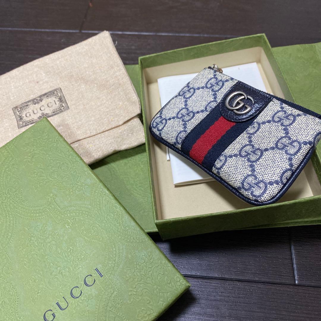 は*ち様 GUCCI GGパターン キーケース