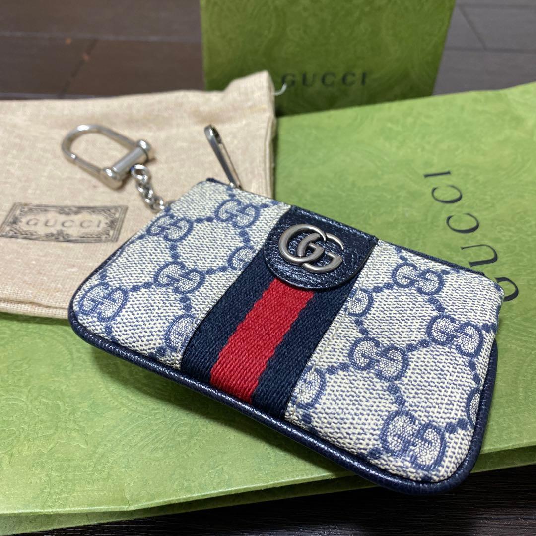 は*ち様 GUCCI GGパターン キーケース