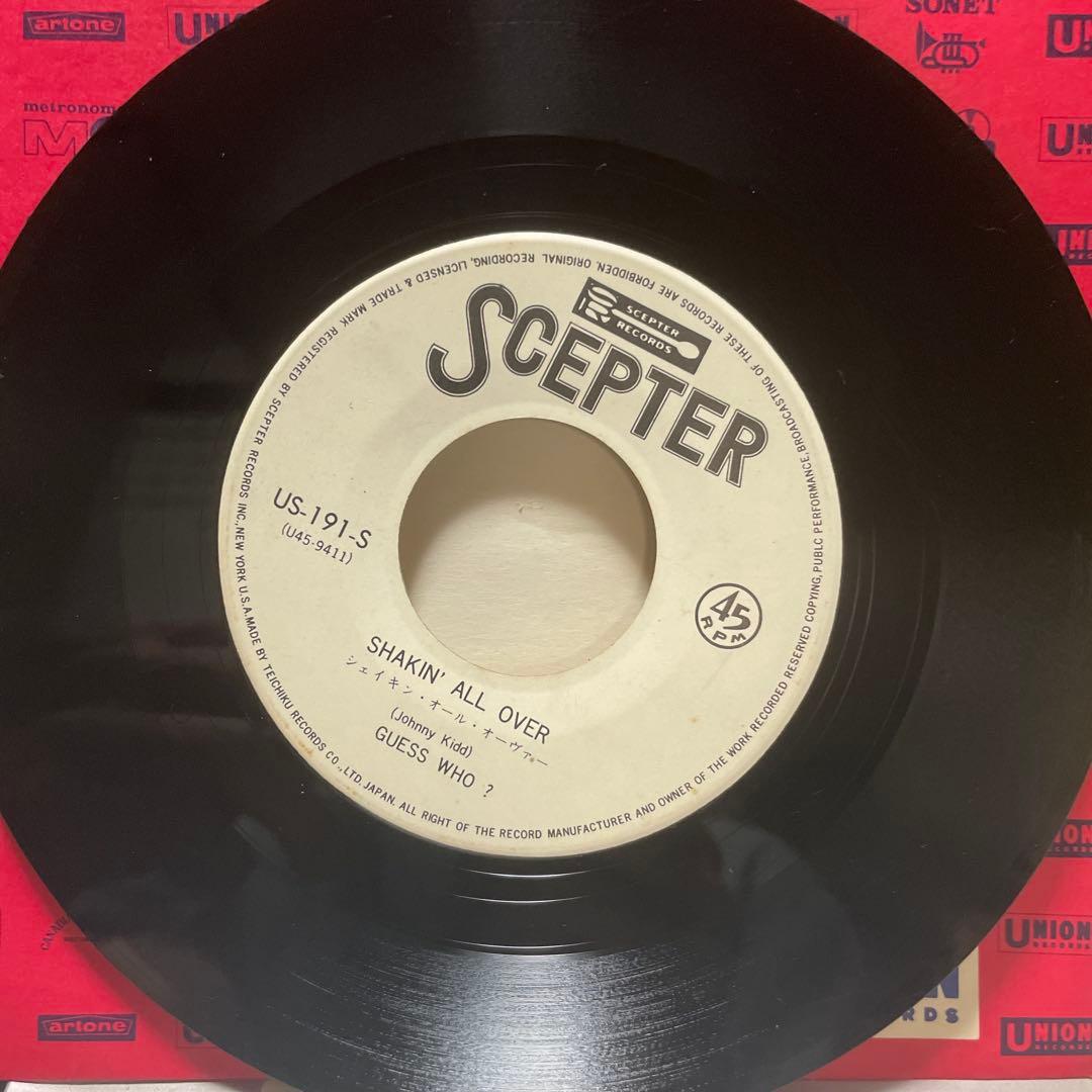 GUESS WHO ゲスフゥー　シェイキンオールオーヴァー　レアシングル　60s