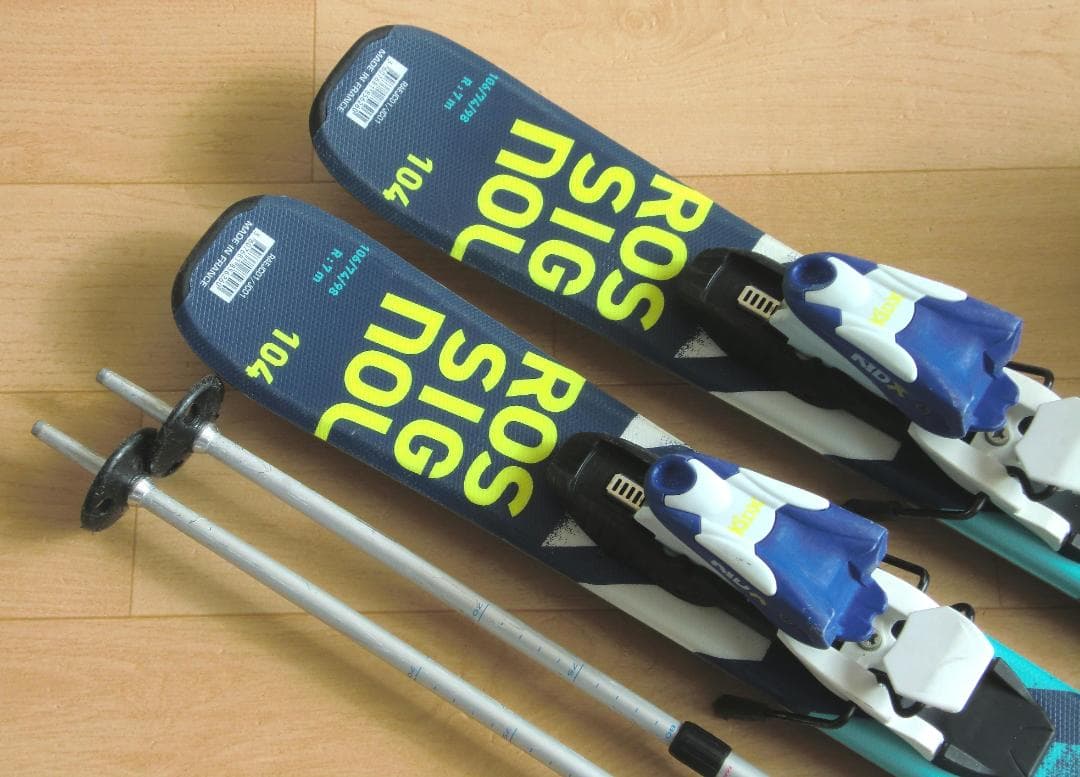 ■■11月限定■送料無料■ロシニョール■子供用スキー4点セット■104/20■■