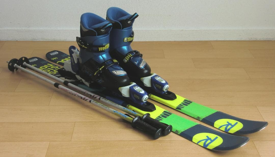 ■■11月限定■送料無料■ロシニョール■子供用スキー4点セット■104/20■■