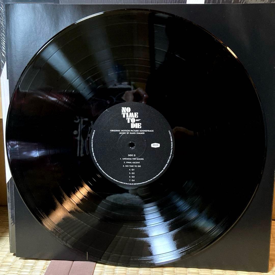 レア！NO TIME TO DIE オリジナルサウンドトラック レコード 2LP