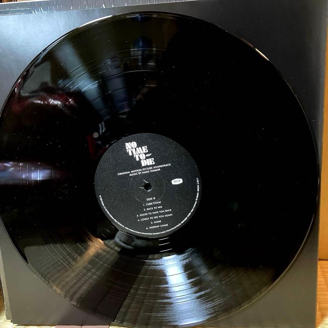 レア！NO TIME TO DIE オリジナルサウンドトラック レコード 2LP