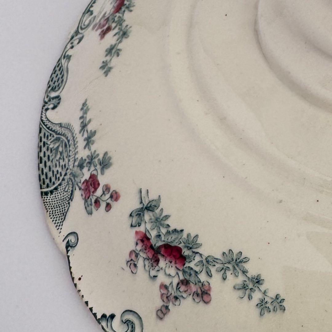 フランスアンティーク　Longwy Vincennes コンポティエ