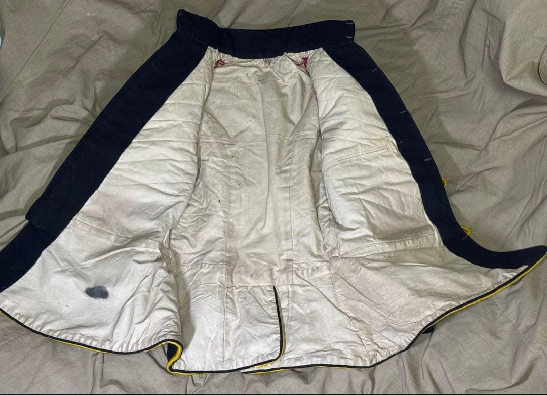 官給品 騎兵第五聯隊上等兵 肋骨服(明治十九年制定)