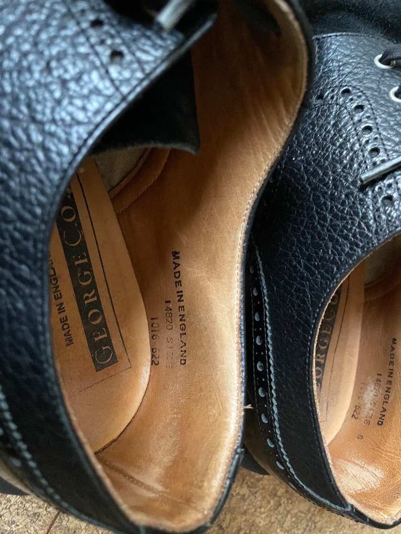 ジョージコックス　ウイングチップ　Size８　ジャーナルスタンダードコラボ