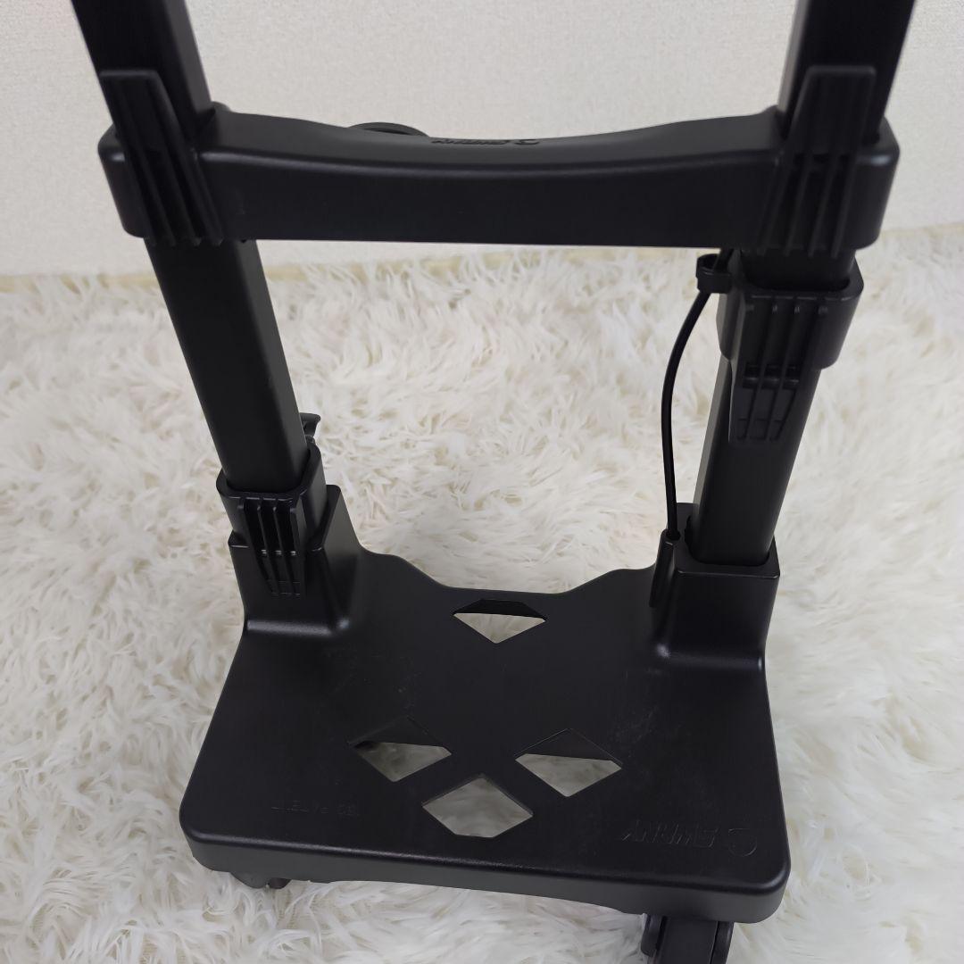 ✨極美品✨ スワニー キャリーバッグ 2way タータンチェック 光沢 黒銀