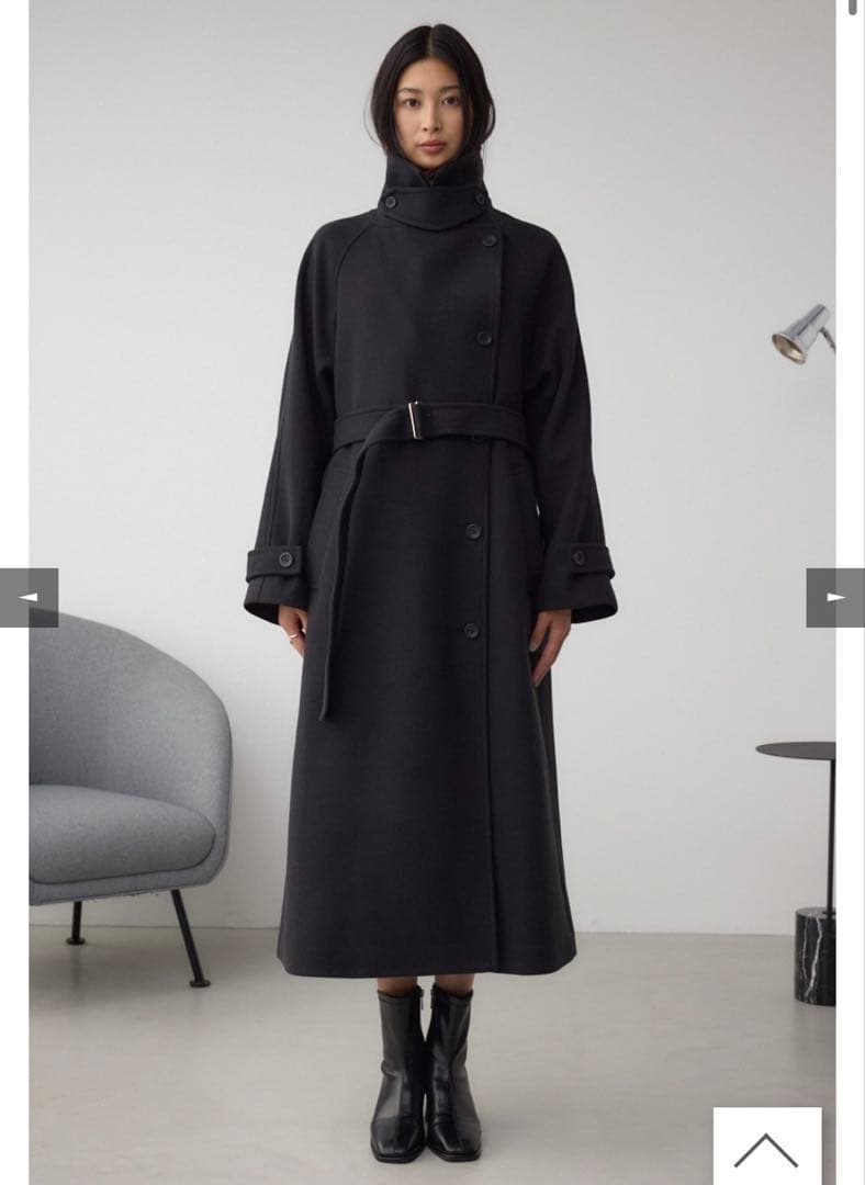 AZUL by moussy B-HEAT2WAY ロングチェスターコート