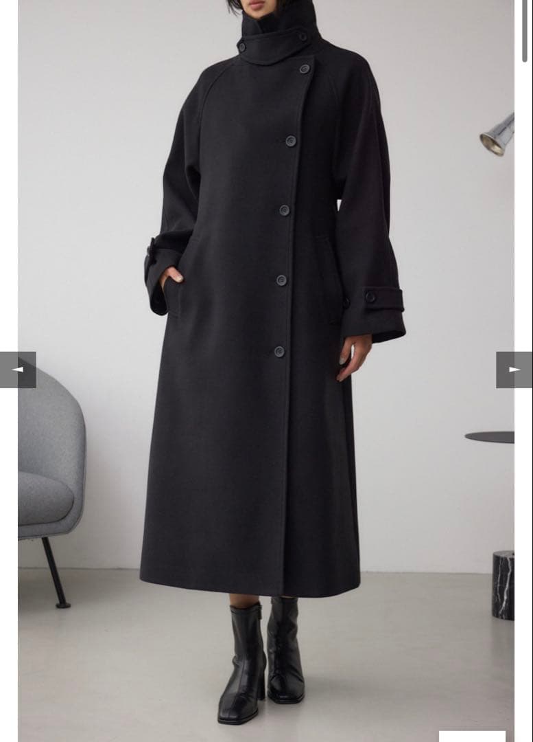 AZUL by moussy B-HEAT2WAY ロングチェスターコート
