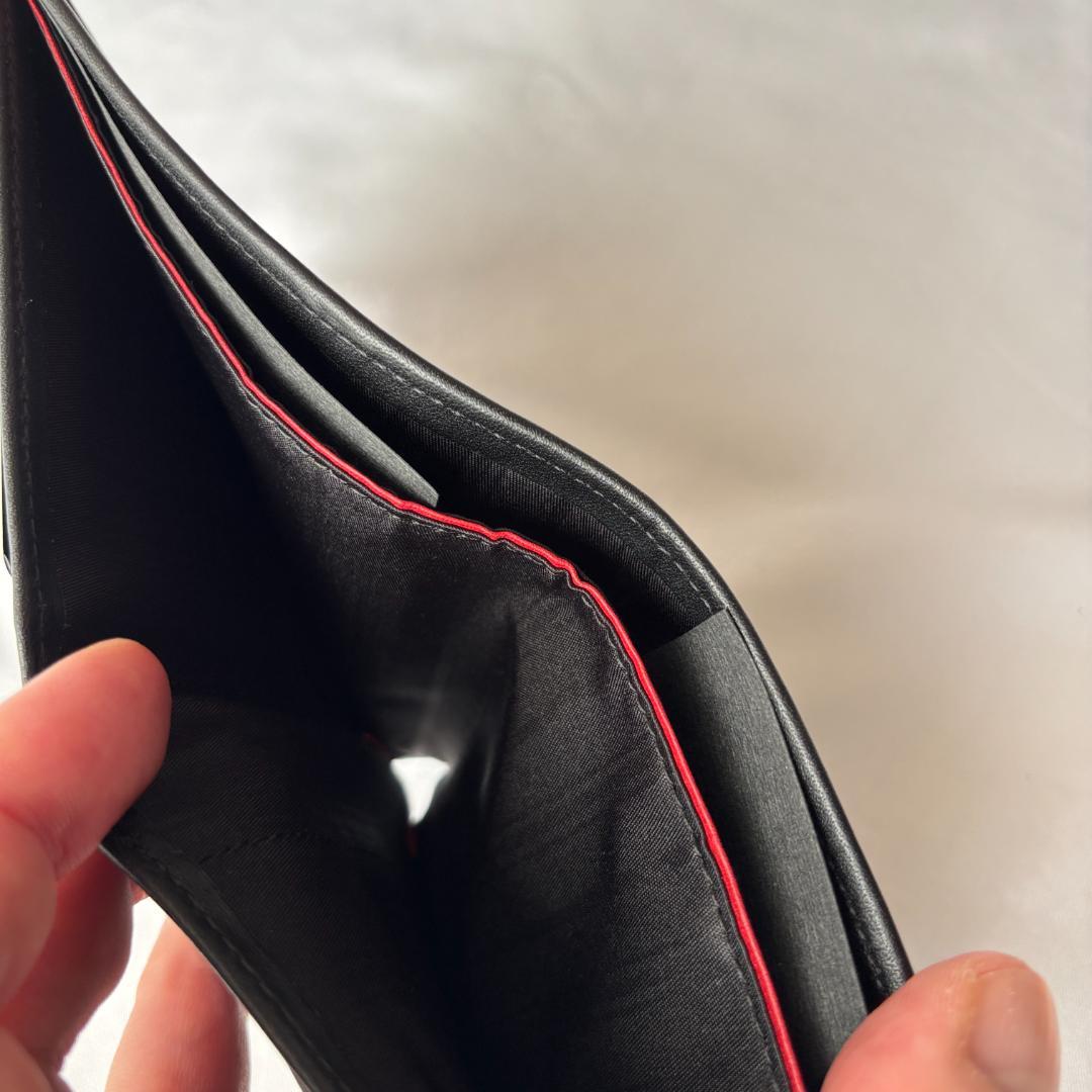 未使用 トゥミ 2つ折り財布 バリスティックナイロン ブラック