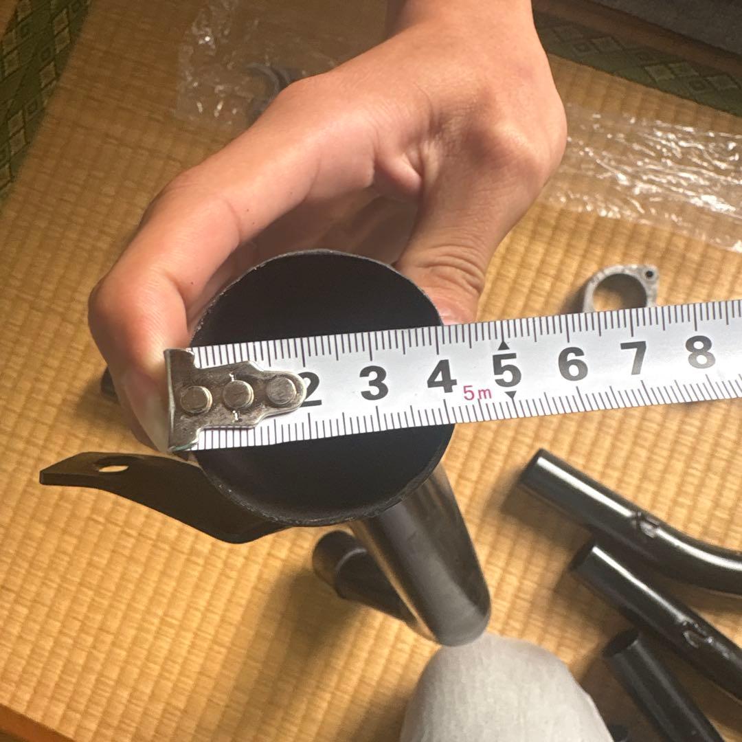 ゼファー用フルエキマフラー