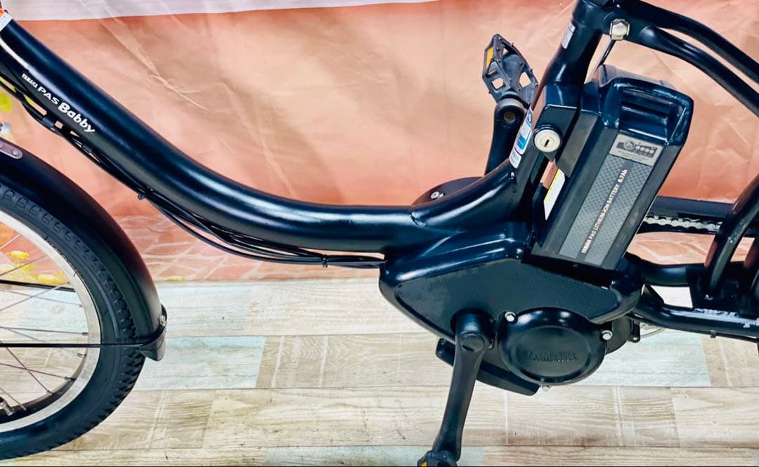 Y2321パスバビー⭐️ヤマハ最上級モデル！子供乗せ電動アシスト自転車