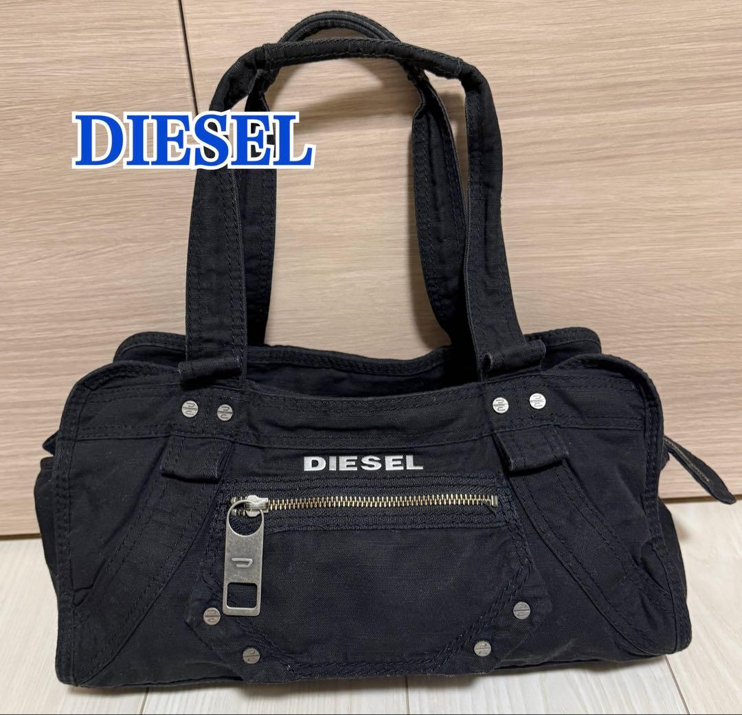 DIESEL ショルダーバッグ archive l logo Y2K