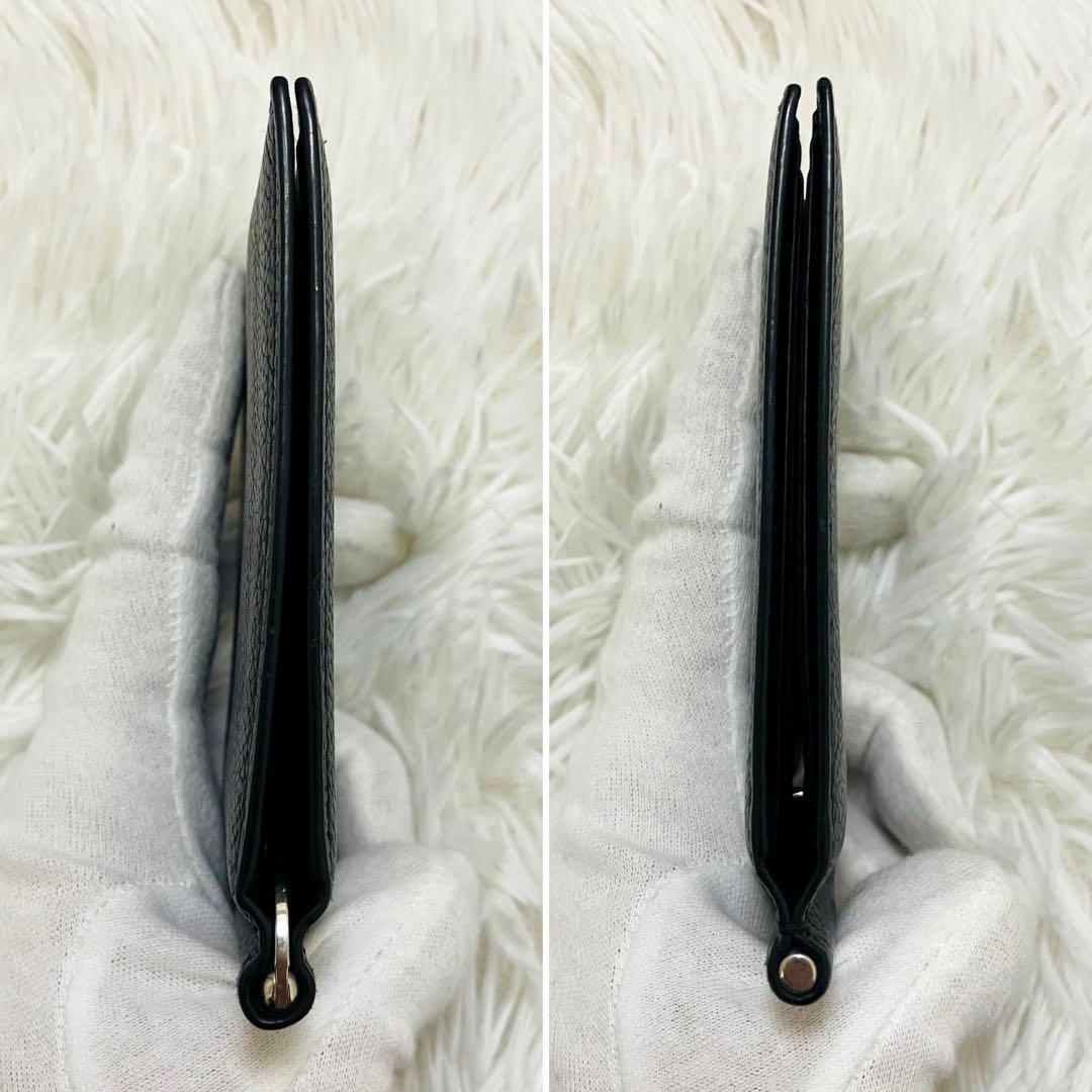 極美✨付属完備✨BALENCIAGA マネークリップ レザー エブリデイ 黒