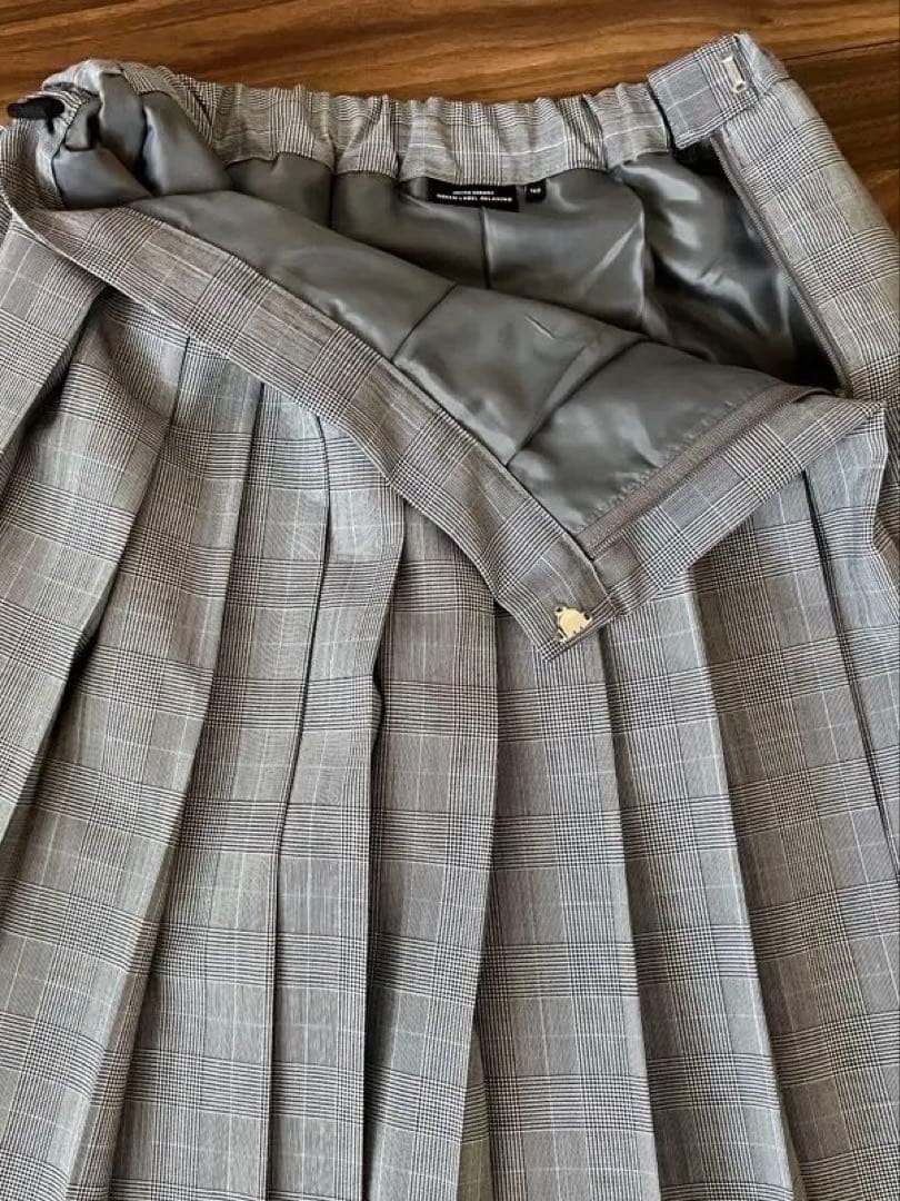 green label relaximngネイビー ブレザースカート 160