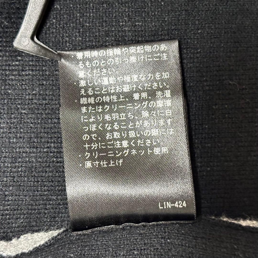 美品✨セオリー コーディガン ガウン カシミヤ ダブルフェイス グレー 黒 S