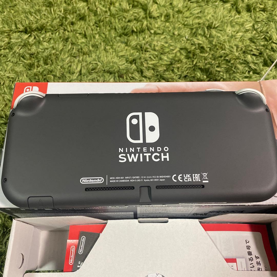 Nintendo Switch Lite グレー 本体 新品未使用 スイッチ