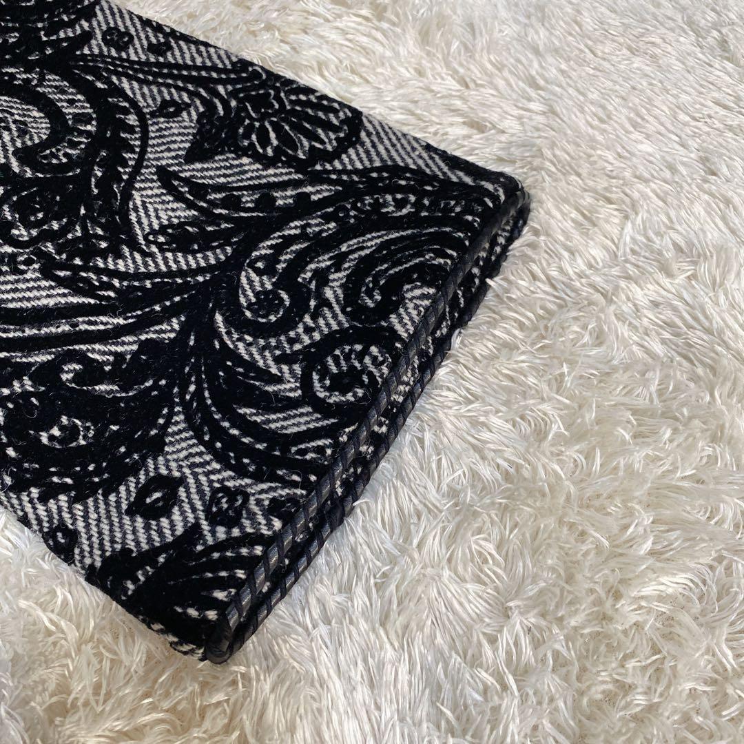 新品　DES PRÉS　ペイズリー柄　ノーカラージャケット　ヘビーフロッキー　Ｆ